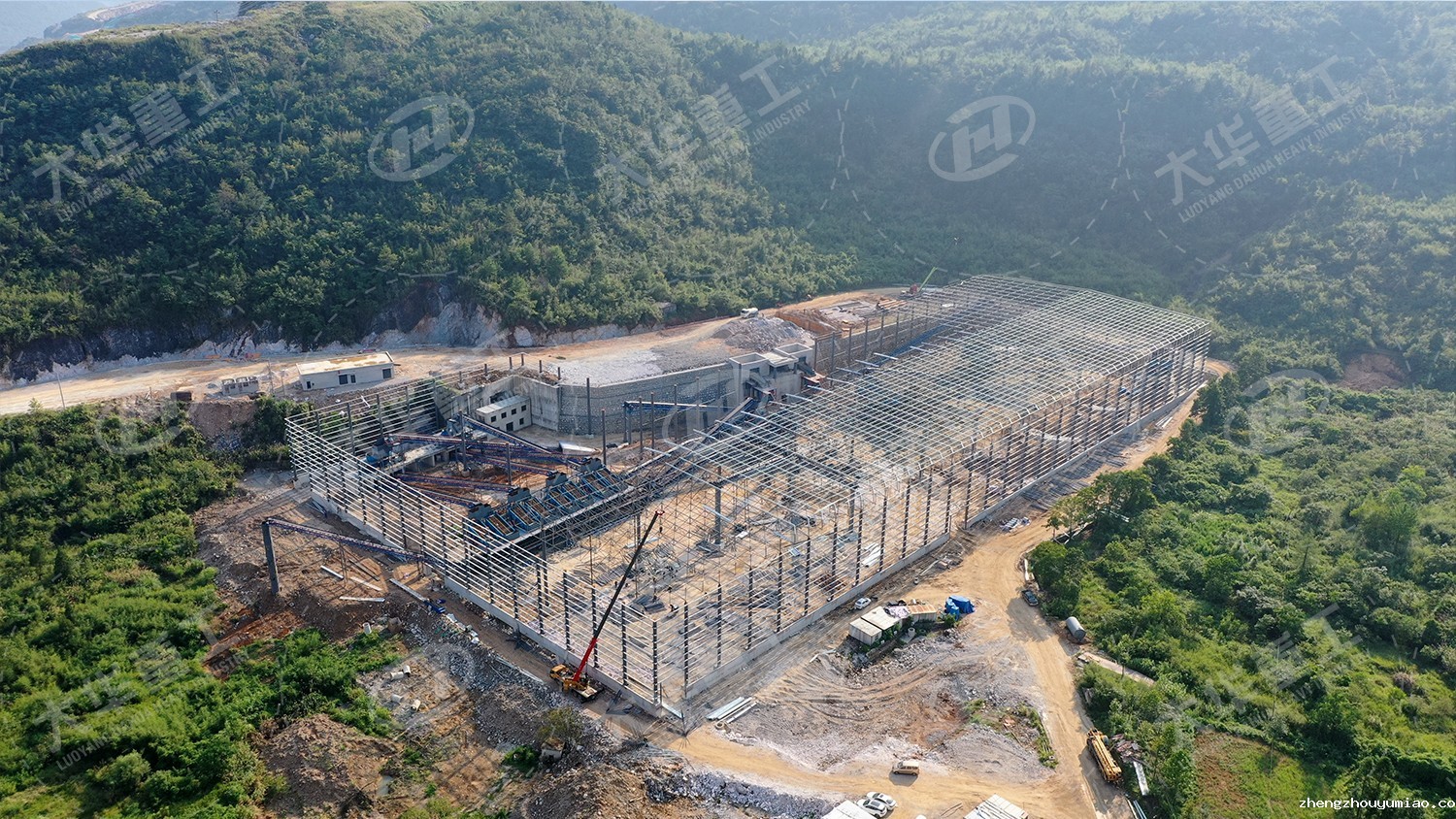 安徽时产2000吨花岗岩生产线流程图