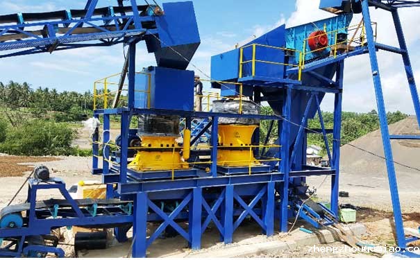 The Equipment Configuration of the Granite Sand Production Line