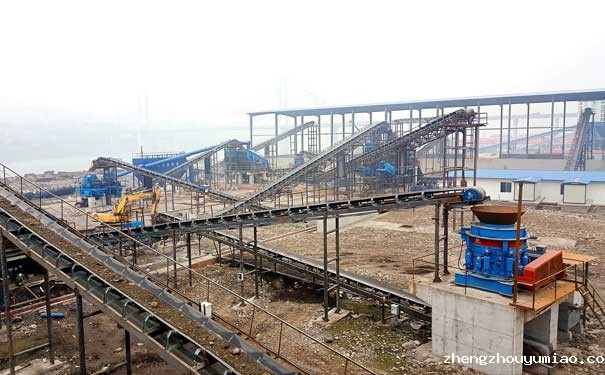 How Much Construction Sand can be made from One Ton of River Pebble?