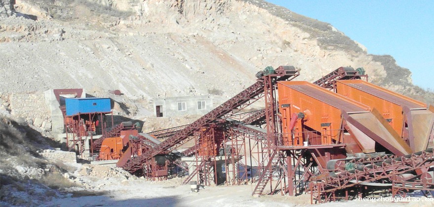 铜矿石破碎生产线案例01