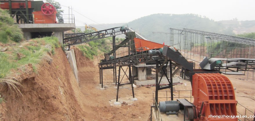 铜矿石破碎生产线案例02